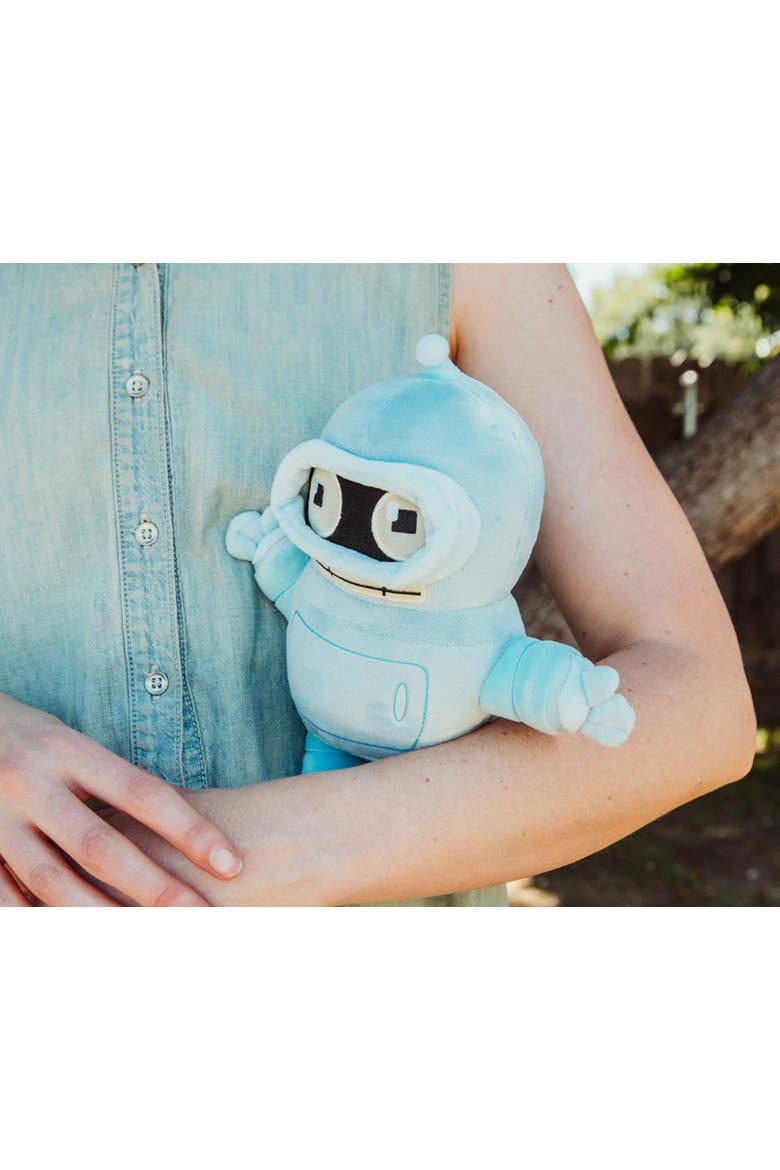Futurama Bender 8-Inch Chibi Collector Plush Toy, Alternate, color, Blue