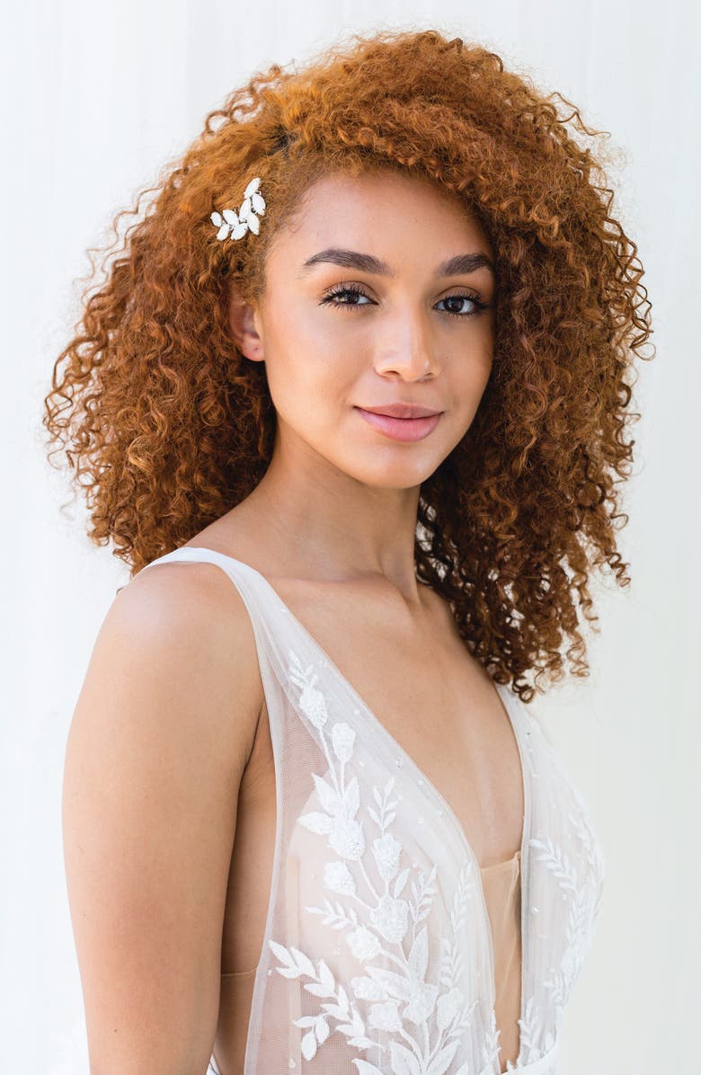 Brides & Hairpins Billie Comb, Alternate, color, Silver