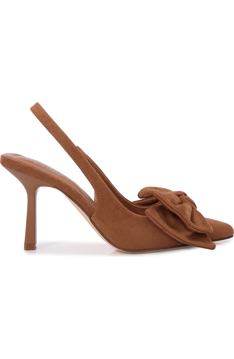 BERNESS Christie Bow Slingback Pump, Alternate, color, Tan