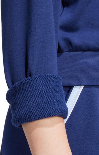 売れ筋商品|||アディダス カットソー トップス レディース Women's Essentials Color Pop French Terry Cropped Quarter Zip Top Purrub adidas Essentials Color Pop French Terry Cropped Quarter Zip