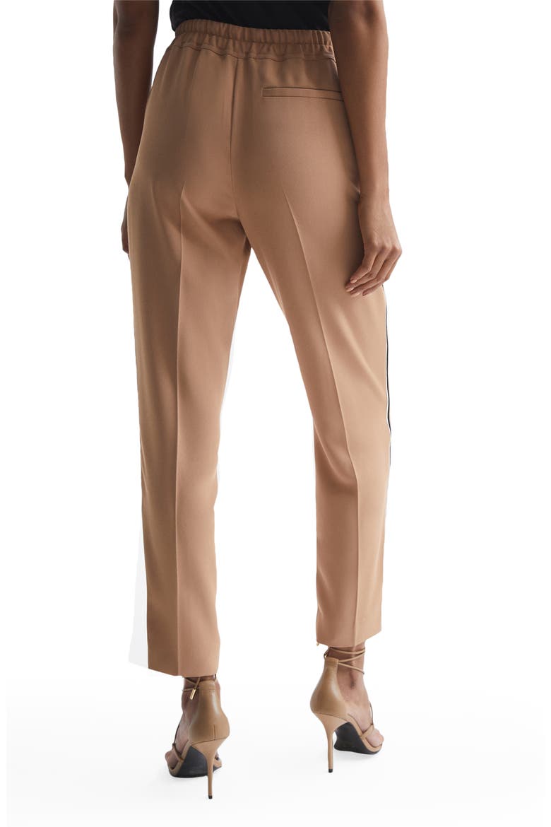 Tre Side Stripe Tapered Pants, Alternate, color, CAMEL