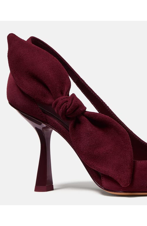 Kate Spade New York Bunnie Pointed Toe Pump In Burgundy