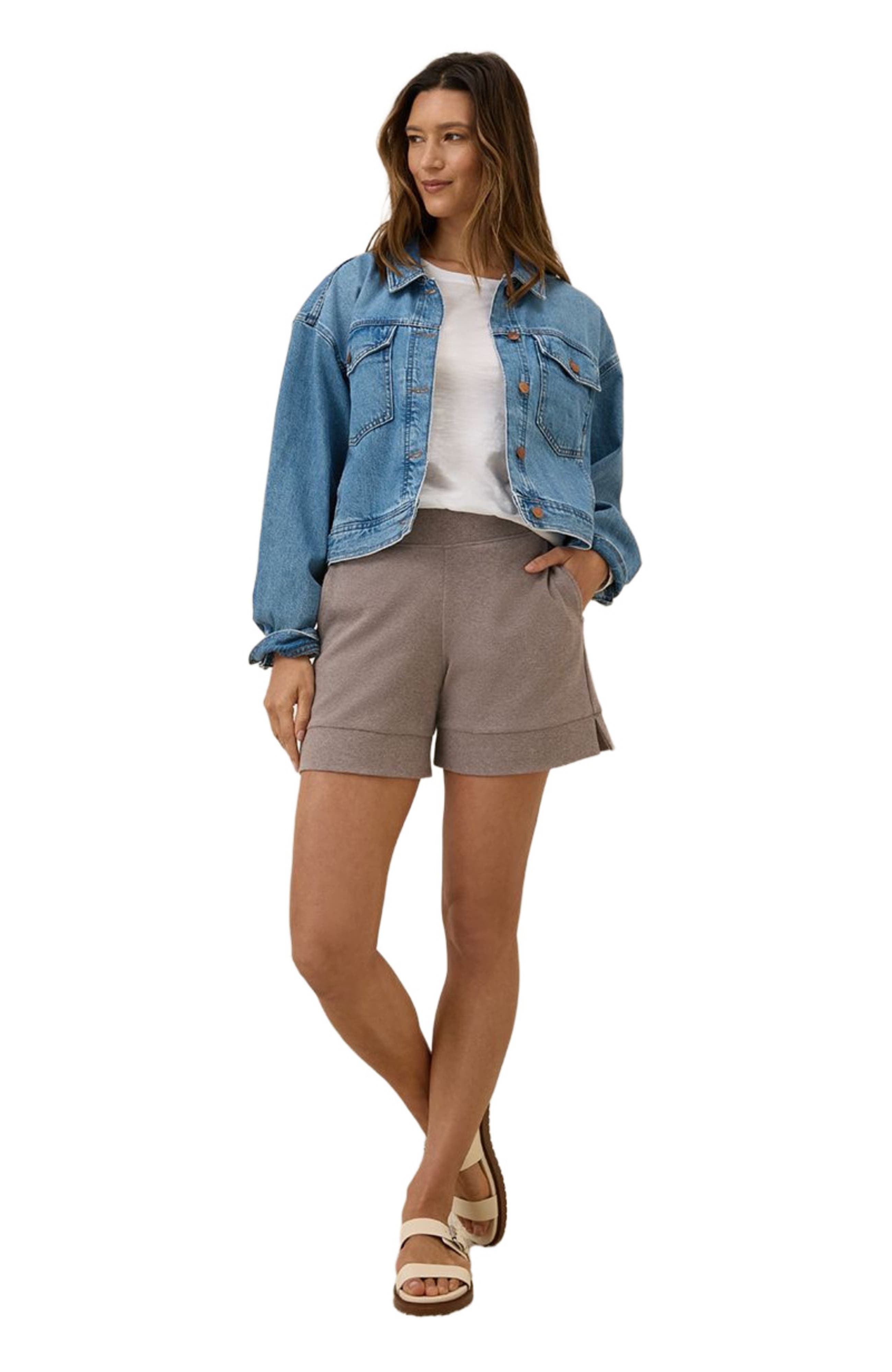 Organic Cotton Airplane Pull On Short - image 3