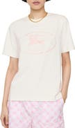 Burberry Knight Stamp Cotton T-shirt