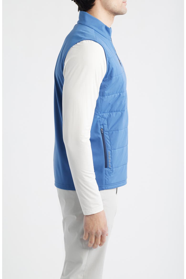 Fuse Water Resistant Recycled Polyester Hybrid Vest, Alternate, color, WINDSOR BLUE