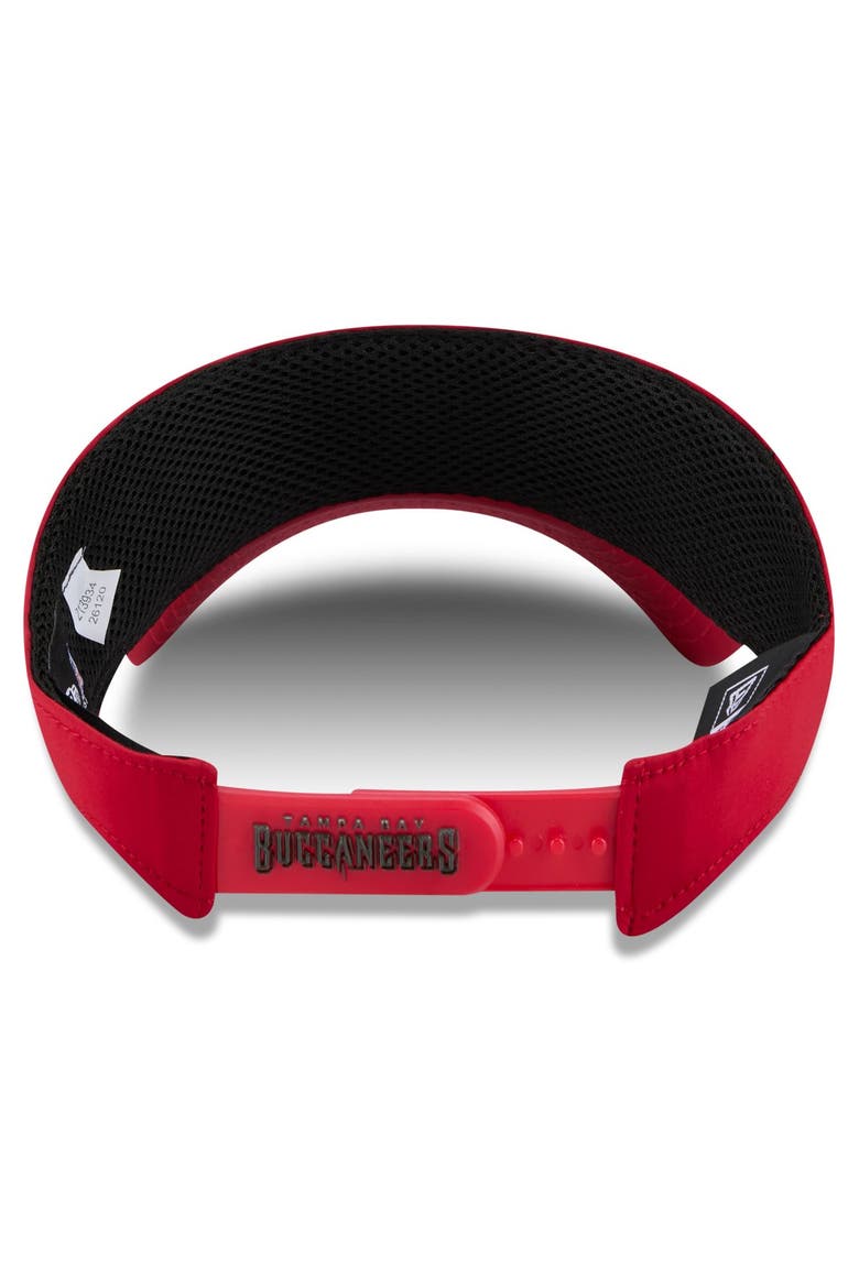 Men's New Era Red Tampa Bay Buccaneers 2026 Sideline Adjustable Visor, Alternate, color, Red