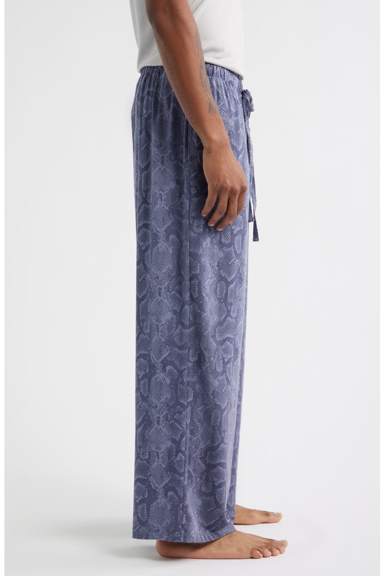 Wide Leg Pajama Pants, Alternate, color, PEACEFUL PURPLE BOA BADDIE