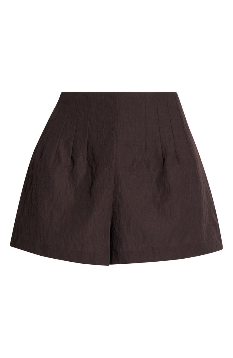 STAUD Magpie Shorts, Alternate, color, Earth