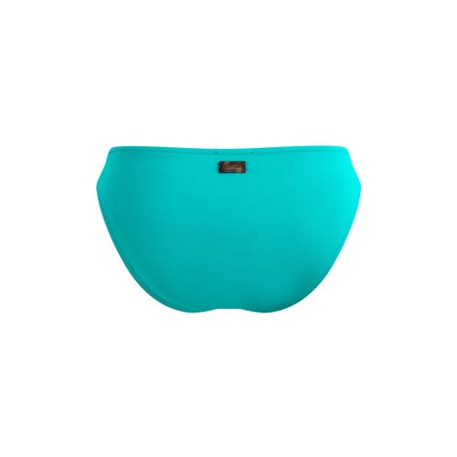 Shop Vilebrequin Solid Sculpt Bikini Bottom In Vert Disco