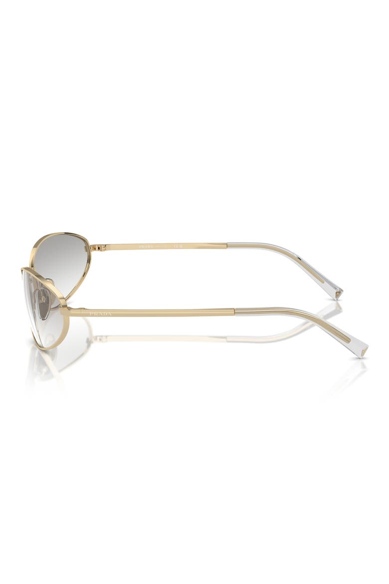 59mm Oval Sunglasses, Alternate, color, PALE GOLD