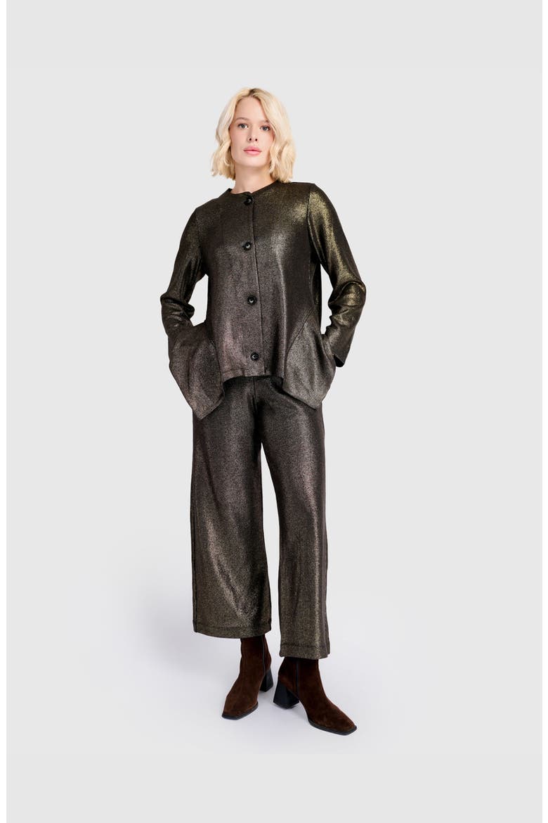 Hot Stuff Flounce Jacket, Alternate, color, Gold