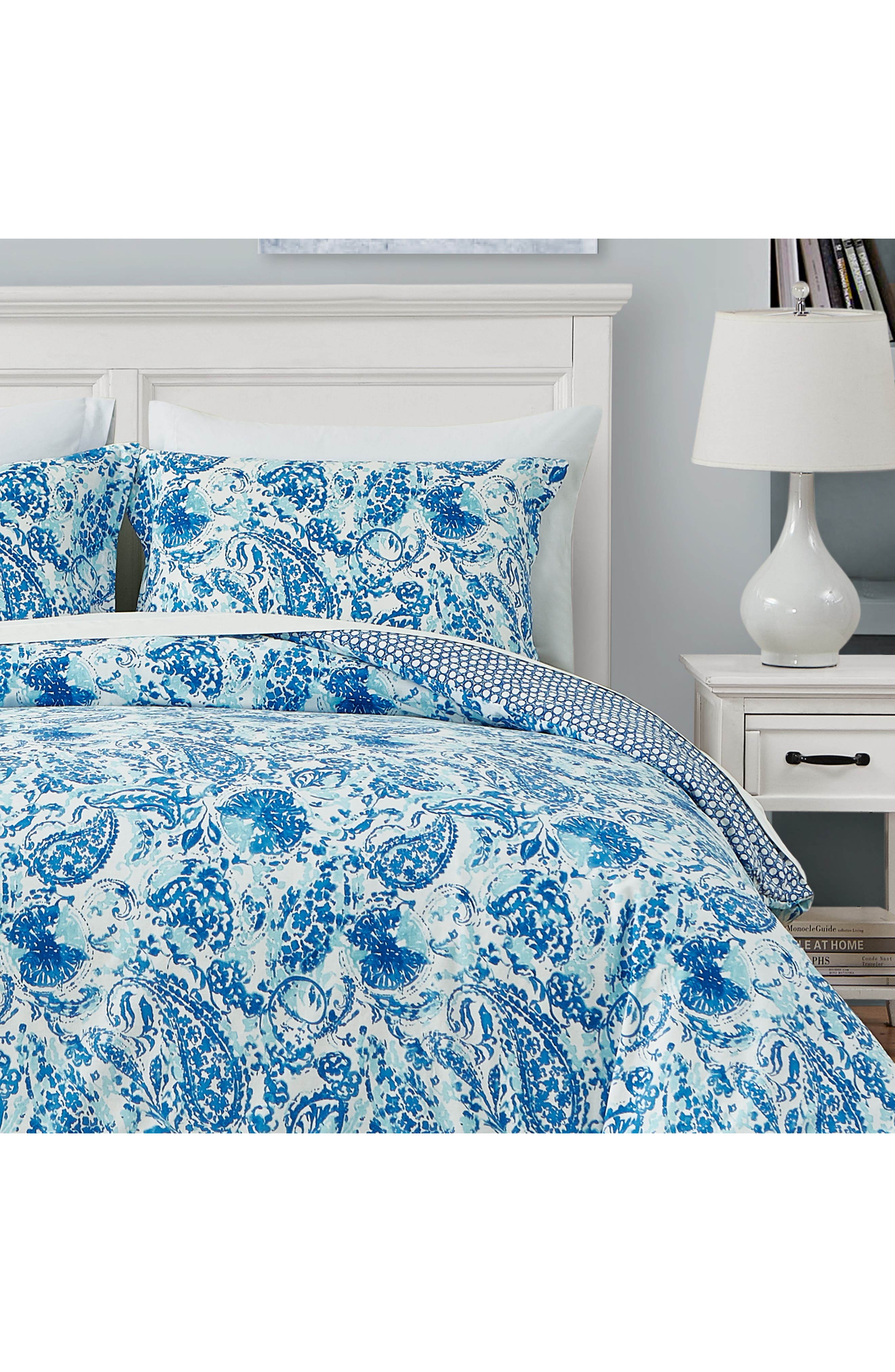 Brooke Cotton Comforter & Shams Set