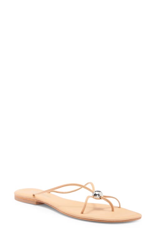 Shop Jeffrey Campbell Cherished Sandal In Buff Silver
