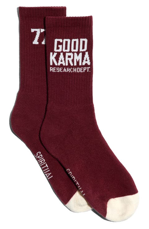 Good Karma 777 Crew Socks