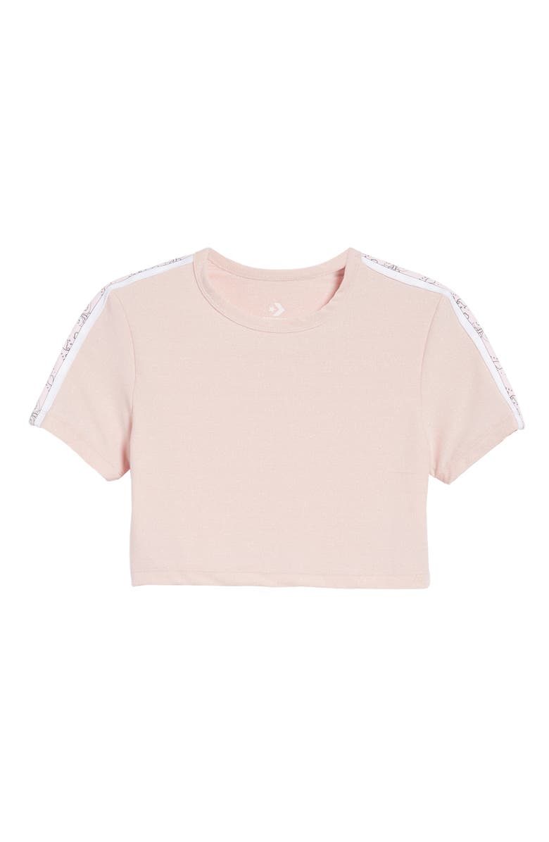 Converse x Miley Cyrus Glitter Crop Tee, Alternate, color, 