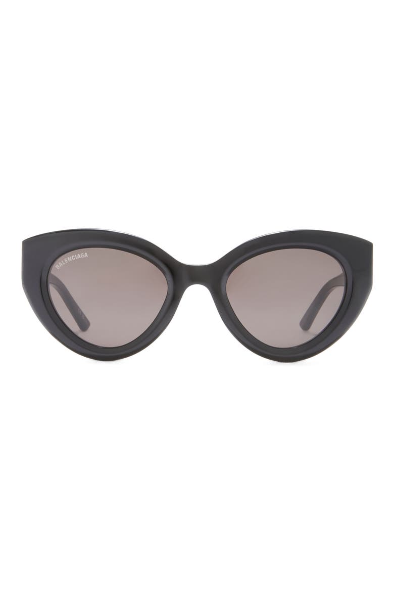 51mm Cat Eye Sunglasses, Main, color, BLACK BLACK GREY