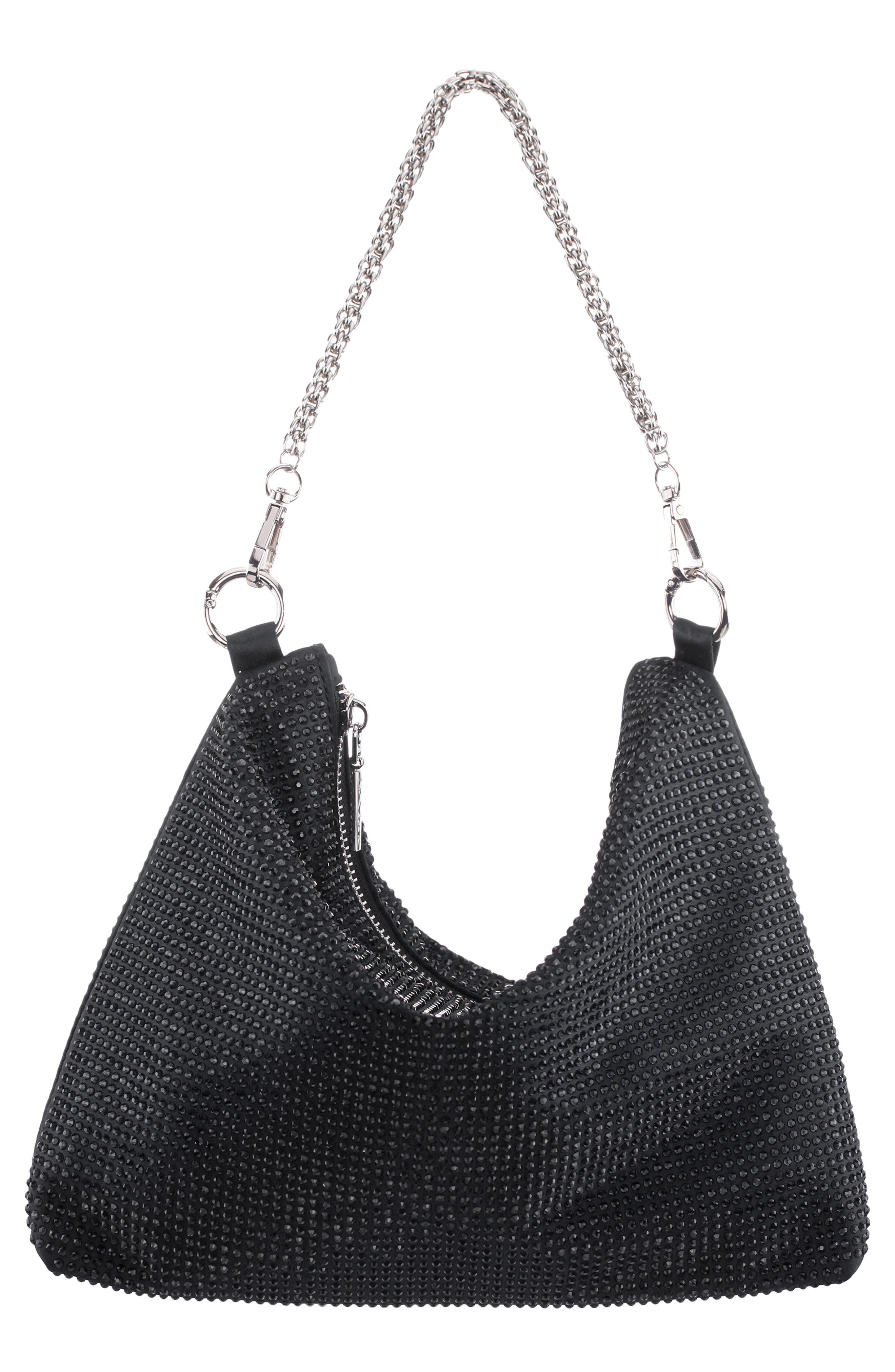 Nina Soho Shoulder Bag, Main, color, Black