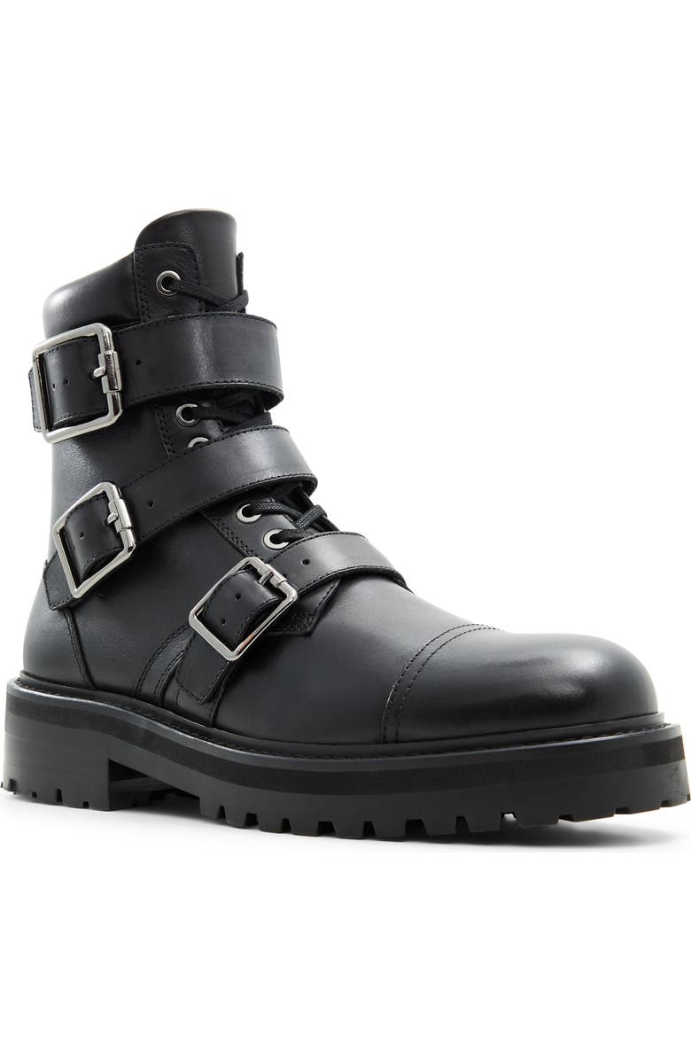 ALDO Zayro Combat Boot, Main, color, Black