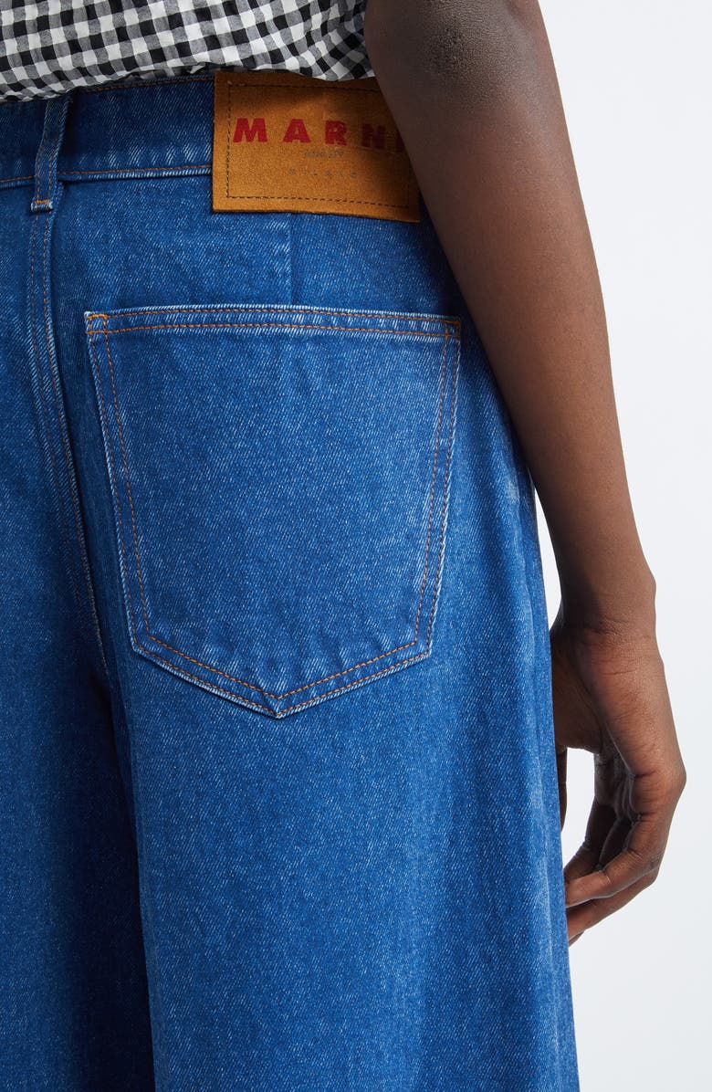 Marni Wide Leg Jeans, Alternate, color, Ocean