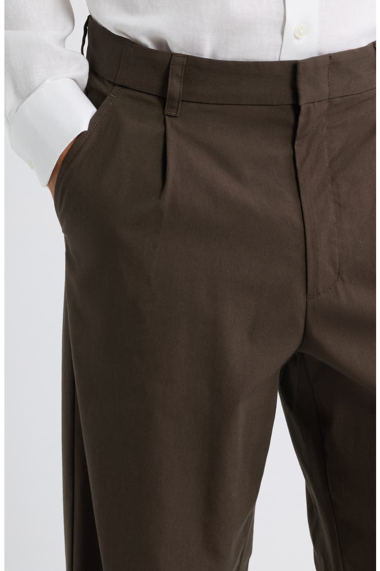Savalentin Wide Leg Pleated Pants, Alternate, color, DELICIOSO