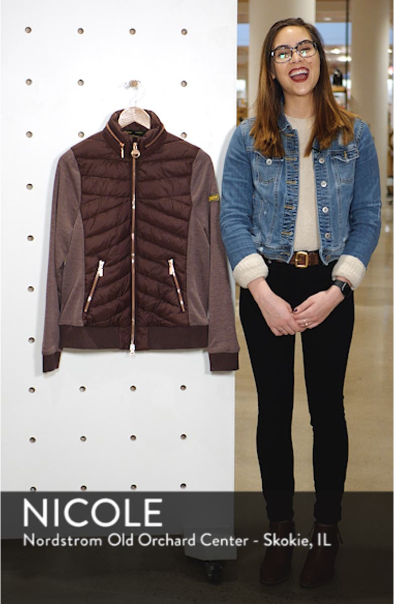 International Grandstand Hybrid Quilted Jacket, sales video thumbnail