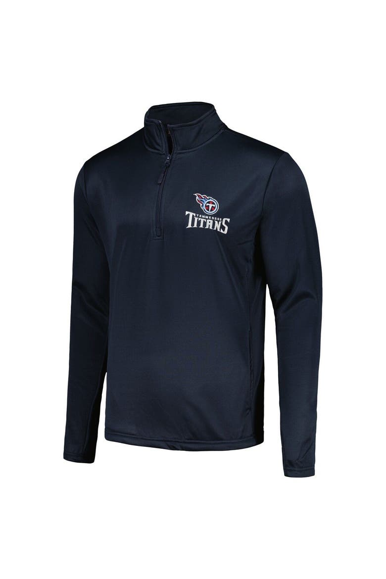 Men's Dunbrooke Navy Tennessee Titans All-Star Tech Quarter-Zip Top, Alternate, color, Navy