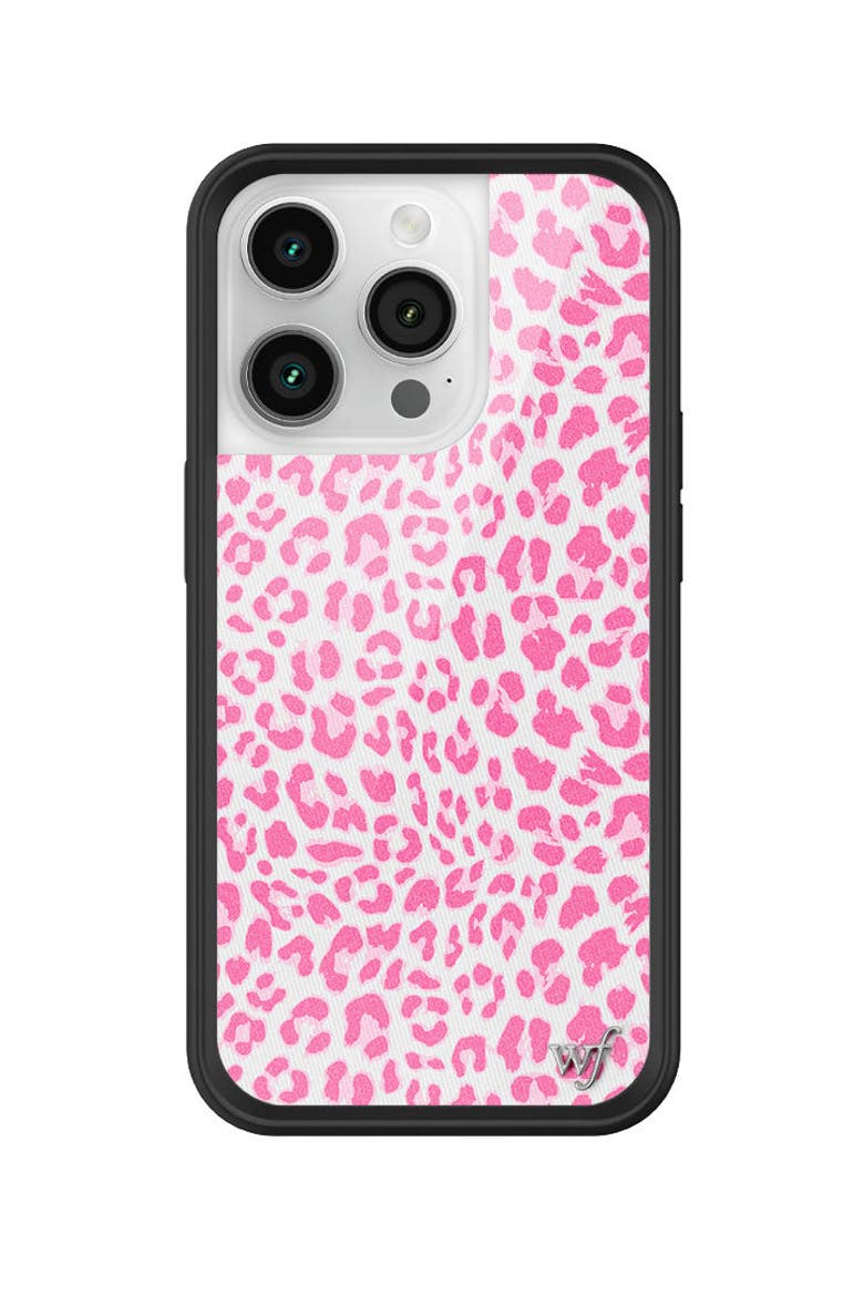 Meow | Pink iPhone Case, Alternate, color, Pink