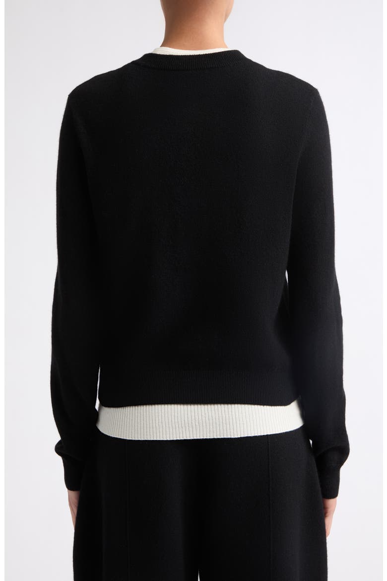 Wilona Cashmere Cardigan, Alternate, color, BLACK