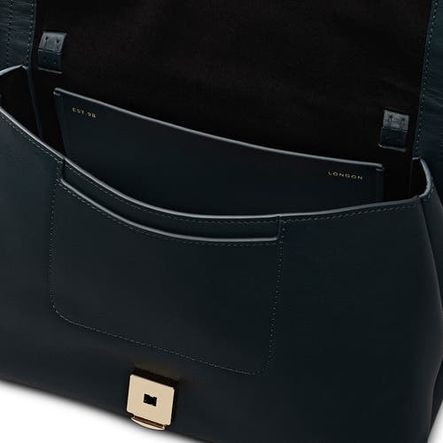 Radley Mercer Street Medium Flapover Shoulder Bag In Blue