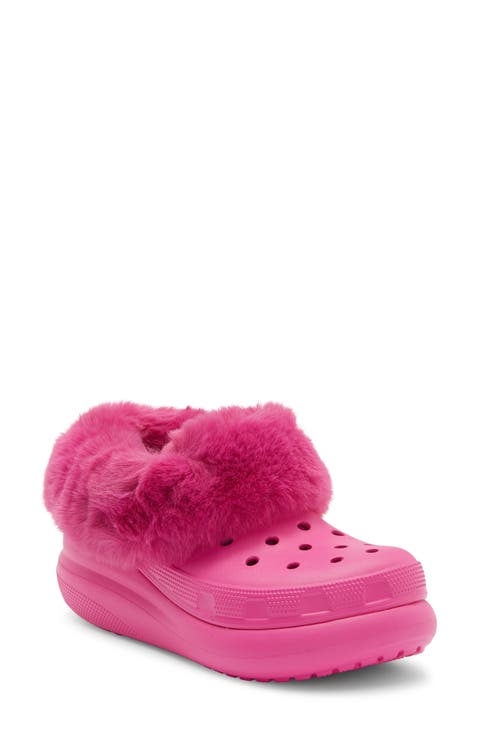 Classic Furever Crush Faux Shearling Lined Clog