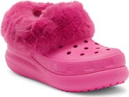 CROCS Classic Furever Crush Faux Shearling Lined Clog
