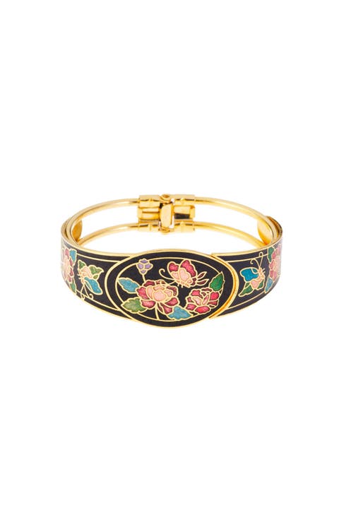 1980s Vintage Cloisonn Bracelet