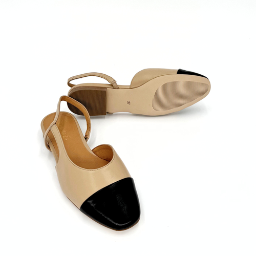 Amie Rafa Lyon Slingback Flat In Multi