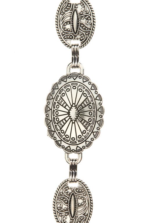Bp. Festival Engraved Medallion Belt