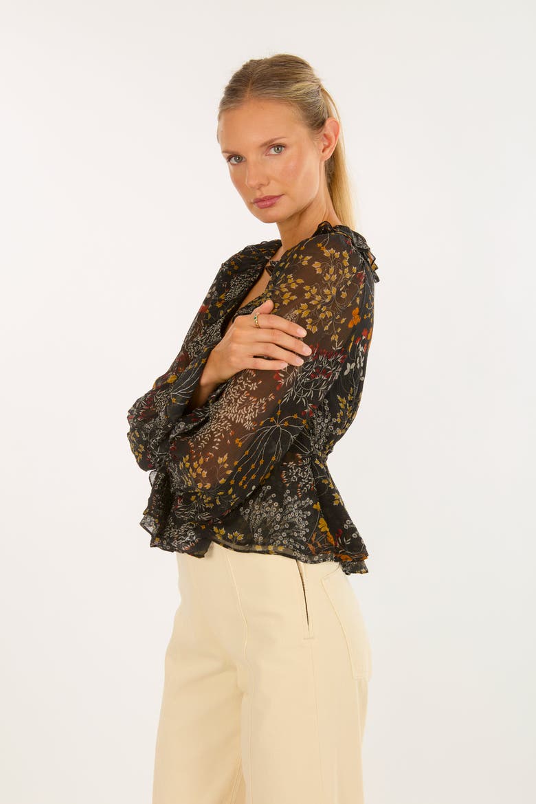 Neveah Top, Alternate, color, Wildflower