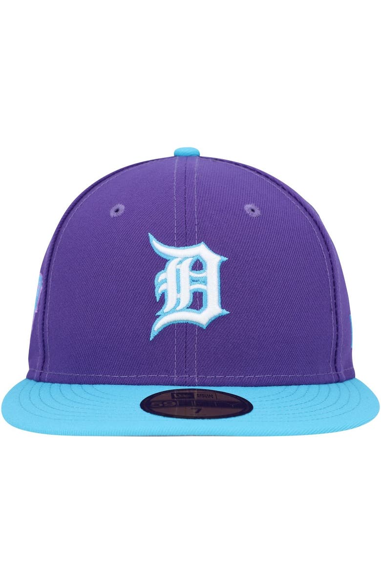 New Era Men's New Era Purple Detroit Tigers Vice 59FIFTY Fitted Hat, Alternate, color, Purple