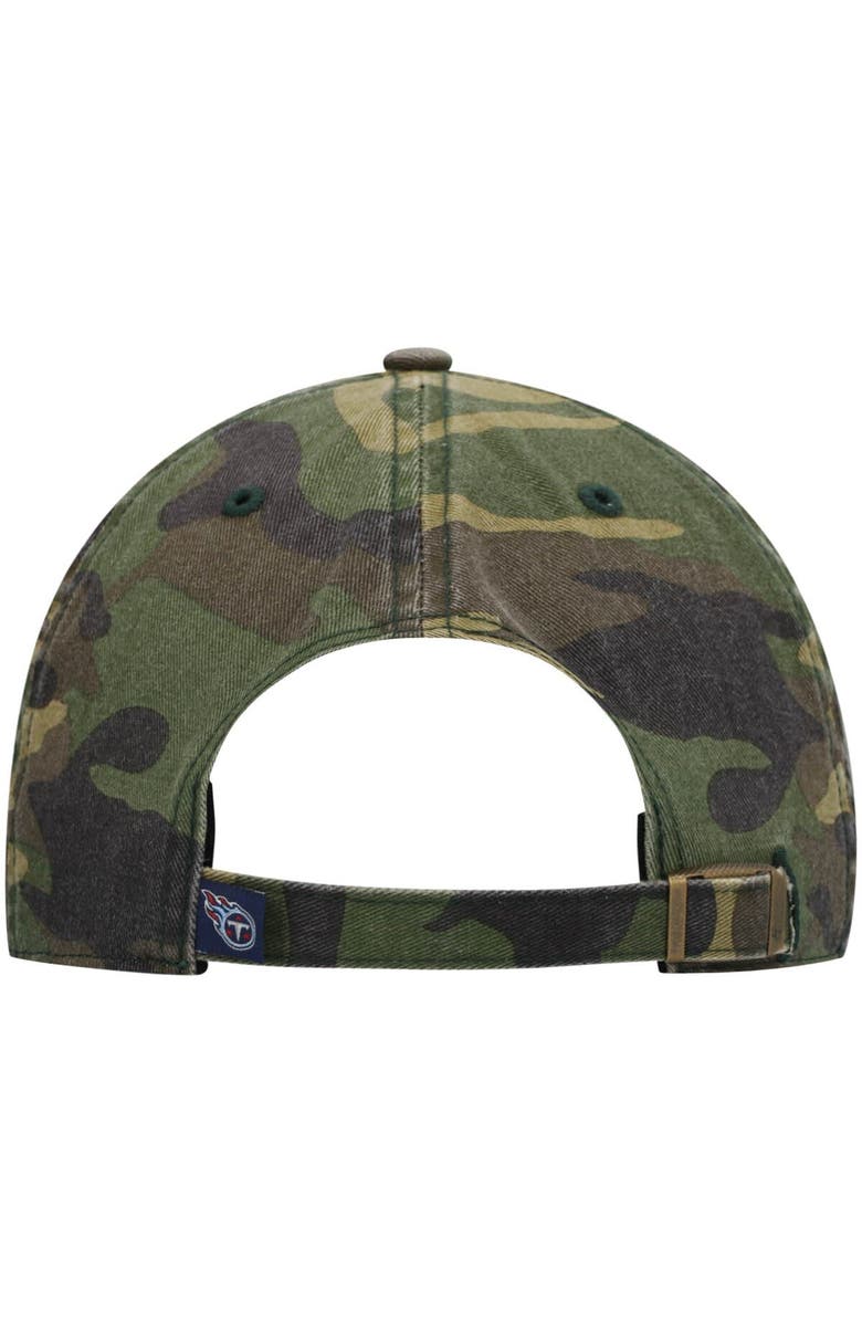 '47 Men's '47 Camo Tennessee Titans Woodland Clean Up Adjustable Hat, Alternate, color, Camo