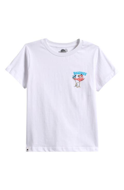 Kids' Flamringo Cotton Graphic T-Shirt (Big Kid)