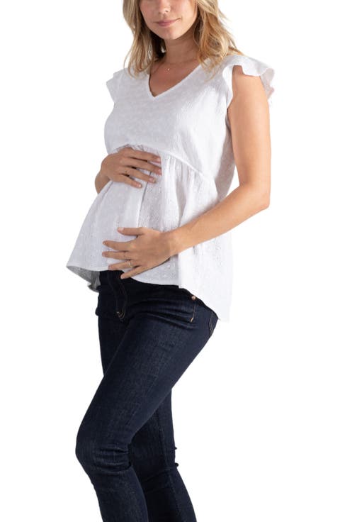 Butterfly top for pregnancy and breastfeeding Suzanne