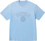 vowels Faded Collegiate Tee