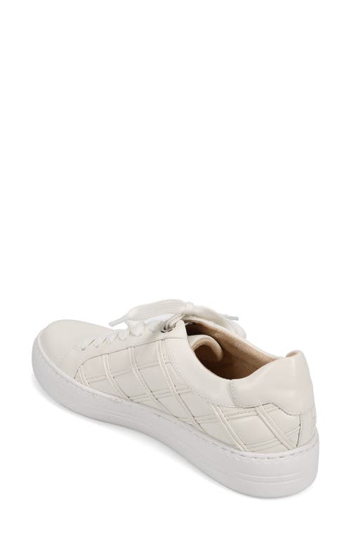 Vaneli Yashi Low Top Sneaker In White