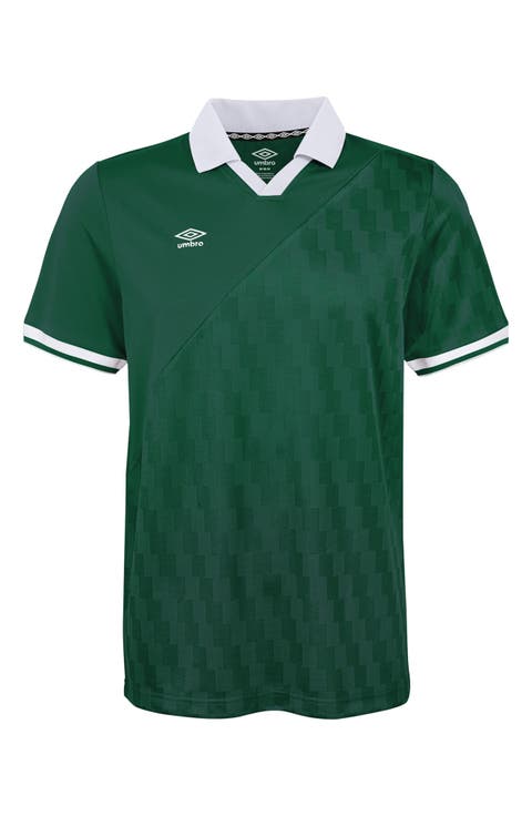 Split Stripe Jersey Polo