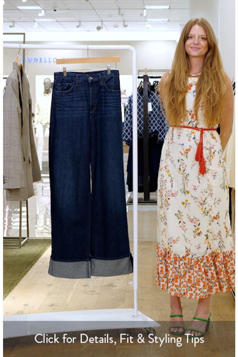 The Masha Cuffed High Waist Wide Leg Jeans video