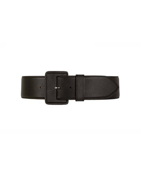 La Merveilleuse Leather Buckle Belt