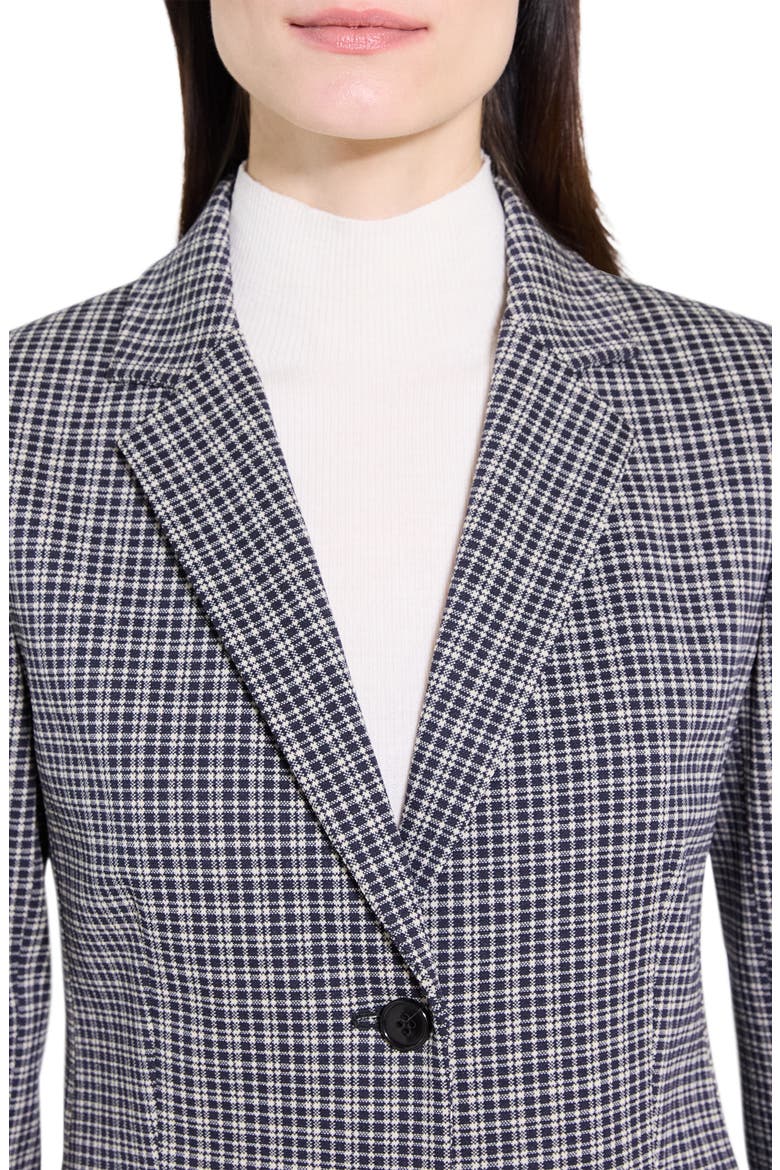 Carissa Plaid Blazer, Alternate, color, ALMOND MULTI