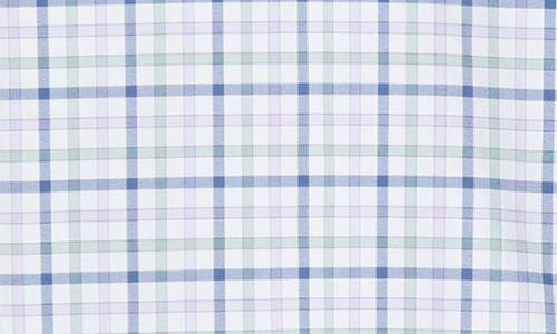 Vineyard Vines Forepeak Tattersall Check Performance Button-down Shirt In Blue