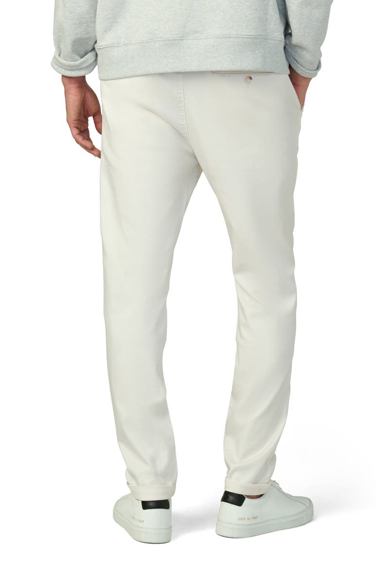 The Laird Slim Fit Elastic Waist Pants, Alternate, color, SEA SALT