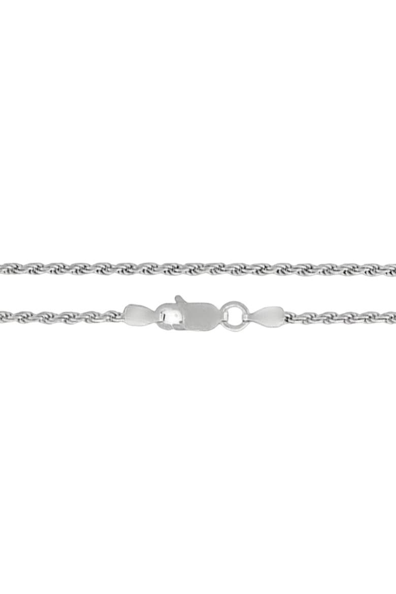 Sterling Silver 2MM Rope Chain Necklace, Alternate, color, Silver