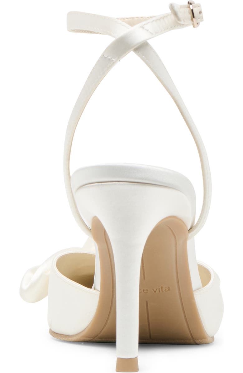 Dolce Vita Keisha Bow Pump, Alternate, color, White Satin