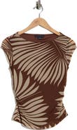 Sanctuary Meet You There Cap Sleeve Mesh Top